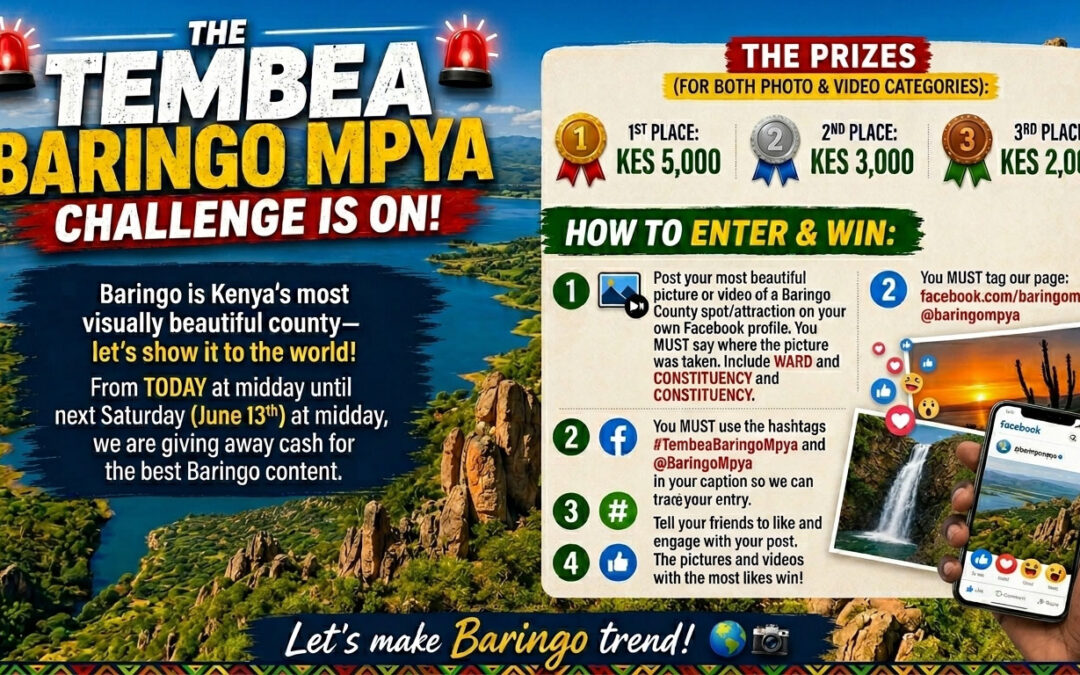 Baringo: The Unexplored Gem – Take the #TembeaBaringoMpya Challenge!